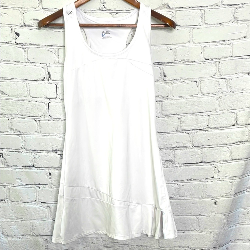 DUC White Athletic Tank Dress Size Medium Excellent Condition